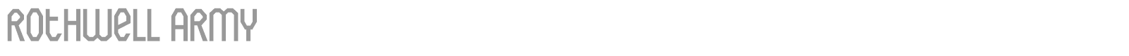 Rothwell font preview